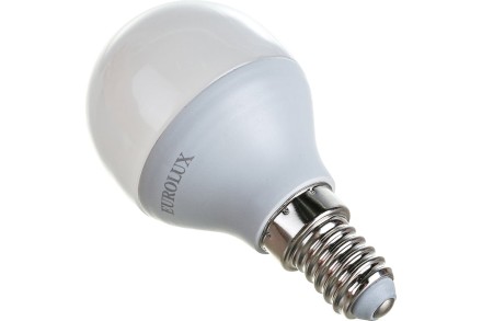 Лампа светодиодная EUROLUX LL-E-G45-7W-230-2,7K-E14 76/2/5 купить в Нефтеюганске