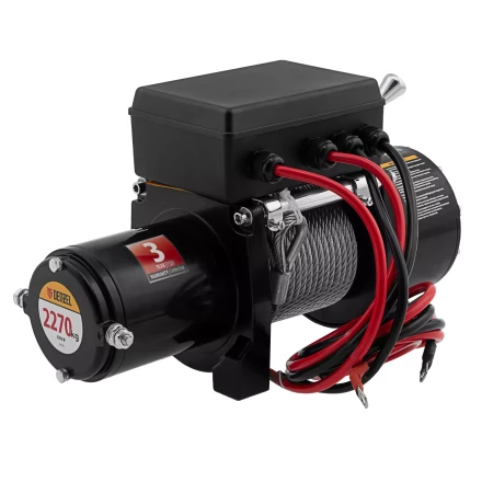 Лебедка автомобильная электрическая Denzel 52022 LB-2200, 2.2 т, 3.3 кВт, 12 В купить в Нефтеюганске