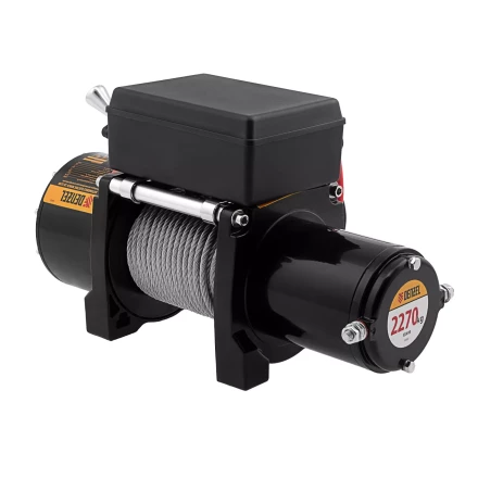 Лебедка автомобильная электрическая Denzel 52022 LB-2200, 2.2 т, 3.3 кВт, 12 В купить в Нефтеюганске