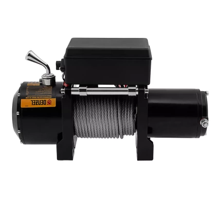 Лебедка автомобильная электрическая Denzel 52022 LB-2200, 2.2 т, 3.3 кВт, 12 В купить в Нефтеюганске