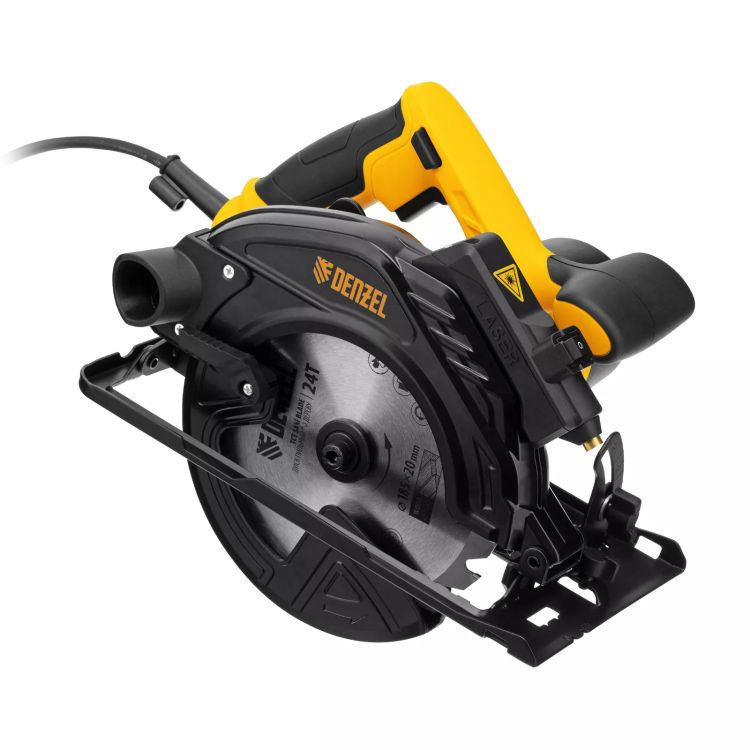 Пила циркулярная Denzel 27304 CSH-185, 1400 Вт, 185 мм купить в Нефтеюганске