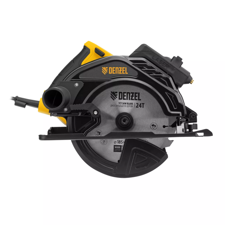 Пила циркулярная Denzel 27304 CSH-185, 1400 Вт, 185 мм купить в Нефтеюганске