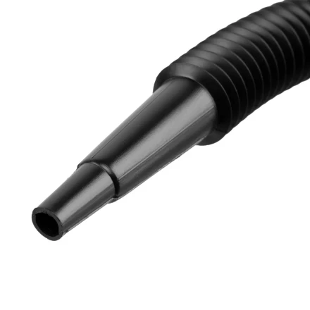 Воронка пластиковая 160 мм с металлическим ситом, непроливайкой и гибким наконечником Denzel 537208 купить в Нефтеюганске