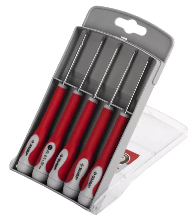 Набор ЗУБР Отвертки &quot;МАСТЕР&quot; для точных работ, SL 2,0мм, 2,5мм, 3,0мм, PH № 0, 00, 5шт 25648-H5 купить в Нефтеюганске
