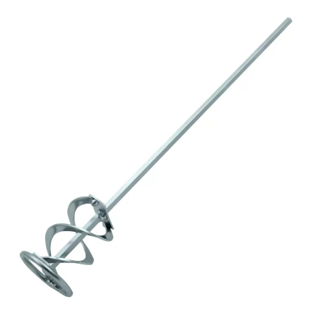 Миксер для красок и штукатурных смесей Denzel, 60 х 400 мм, оцинкованный, шестигранный хвостовик 8 мм, 848437 купить в Нефтеюганске