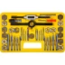 Набор метчиков и плашек STAYER &quot;MASTER&quot;, плашки 17шт, метчики 17шт, метчикодерж. 2шт, плашкодерж. 1шт, резьбомер 1шт, отвертка 1шт, 40 предметов 2805-H40_z01 купить в Нефтеюганске