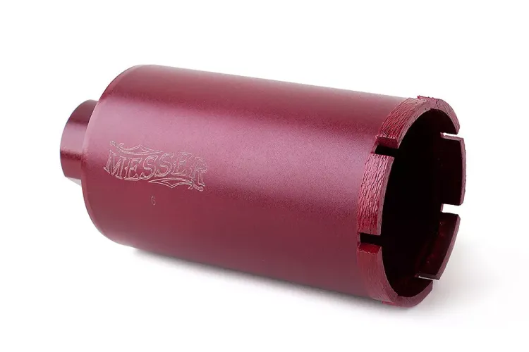 Сегментная алмазная коронка MESSER REDLINE по граниту диаметр 35 мм длина 100 мм купить в Нефтеюганске