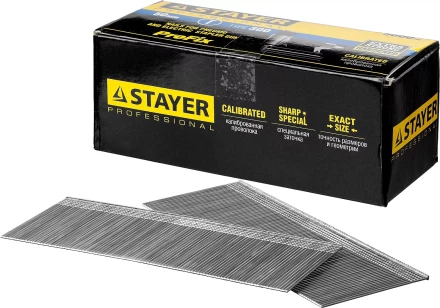 Гвозди тип 300, 50 мм, особотвердые, STAYER &quot;PROFESSIONAL&quot; 31530-50, 5000 шт 31530-50 купить в Нефтеюганске