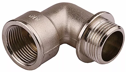 Уголок GENERAL FITTINGS никелированная латунь, г/ш, 1/2" 51071-G/S-1/2 купить в Нефтеюганске