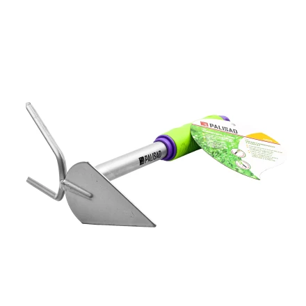 Мотыжка комбинированная 2-зубая Palisad, 85 х 190 х 275 мм, стальная, обрез. рукоятка, 630058 купить в Нефтеюганске