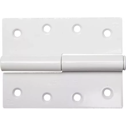 Петля дверная STAYER &quot;MASTER&quot; разъемная, цвет белый, правая, 100мм 37613-100-2R купить в Нефтеюганске