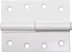 Петля дверная STAYER &quot;MASTER&quot; разъемная, цвет белый, правая, 100мм 37613-100-2R купить в Нефтеюганске