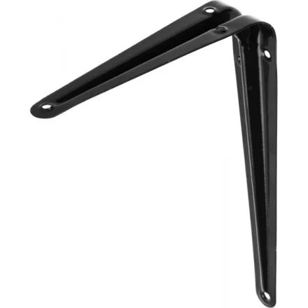 Уголок-кронштейн STAYER &quot;MASTER&quot;, 200х150мм, черный 37403-4 купить в Нефтеюганске