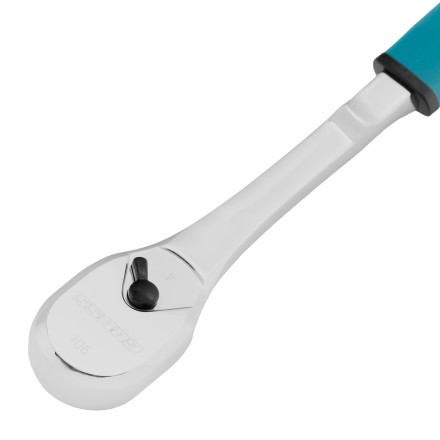 Ключ-трещотка 1/2&quot; Gross 14055, CrV, 90 зубьев, усиленный, хром купить в Нефтеюганске