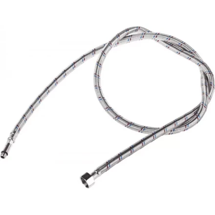 Подводка гибкая STAYER для воды, к смесителям, оплетка из нержавеющей стали, удлиненная, г/ш 1/2&quot;-1,5м 51017-150 купить в Нефтеюганске