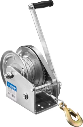 Лебедка ручная барабанная ЗУБР &quot;ПРОФЕССИОНАЛ&quot;, подъемная, тросовая, 0,9т, 8м 43117-0.9 купить в Нефтеюганске