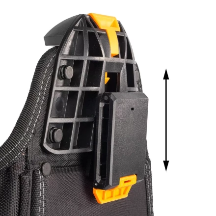 Быстросъемная поясная сумка модульного типа на клипсе с петлями для подвешивания КВТ СМ-04 (83138) купить в Нефтеюганске