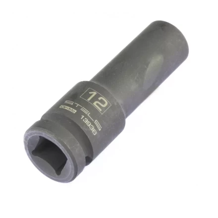 Головка ударная удлиненная шестигранная 12 мм 1/2&quot; CrMo Stels 13936 купить в Нефтеюганске