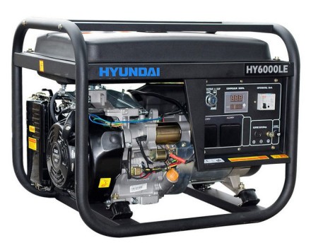 Бензогенератор Hyundai HY 6000LE купить в Нефтеюганске