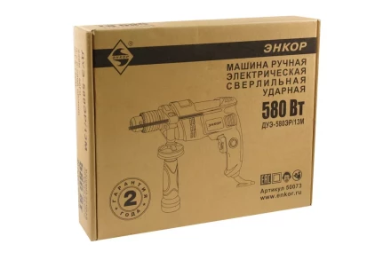 Дрель ударная ДУЭ-580ЭР/13М 50073 купить в Нефтеюганске