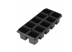 Кассета для рассады, 280х130х60 мм, 10 ячеек, полистирол, 5 шт 64315