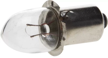 Лампа криптоновая СВЕТОЗАР без резьбы, для фонарей с 3-мя батареями, 3,6 В / 0,75 А SV-56972 купить в Нефтеюганске