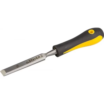 Стамеска с двухкомпонентной ручкой, 16мм, STAYER Profi 18205-16 купить в Нефтеюганске