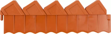 Ограждение для клумб GRINDA, 288см, цвет коричневый 8-422303_z01 купить в Нефтеюганске