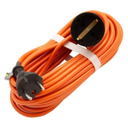 Удлинитель-шнур силовой 10 м, 6А, тип УХз6, ПВС, 1 розетка без заземления Сибртех 95811 купить в Нефтеюганске