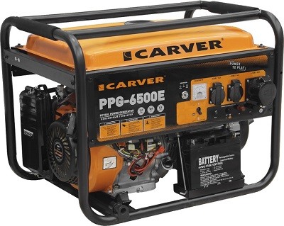 Генератор бензиновый CARVER PPG- 6500Е LT-188F купить в Нефтеюганске
