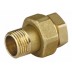 Соединитель GENERAL FITTINGS прямой с накидной гайкой, латунь, г/ш, 1/2&quot; 51037-G/S-1/2 купить в Нефтеюганске