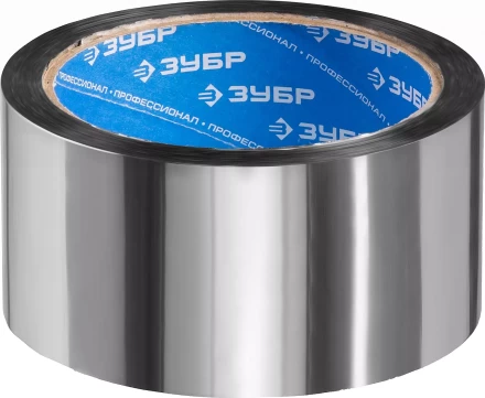 Лента ЗУБР &quot;ЭКСПЕРТ&quot; клеящая металлизированная, 50мм х 50м 12260-50-50 купить в Нефтеюганске