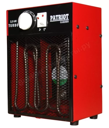 Тепловая пушка электрическая Patriot Garden КЭВ-2.5 купить в Нефтеюганске