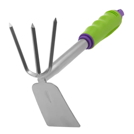 Мотыжка комбинированная 3-зубая Palisad, 85 х 190 х 275 мм, стальная, обрез. рукоятка, 630088 купить в Нефтеюганске