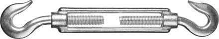 Талреп DIN 1480, крюк-крюк, оцинкованный, М16, 2 шт, STAYER Master 30525-16 30525-16 купить в Нефтеюганске