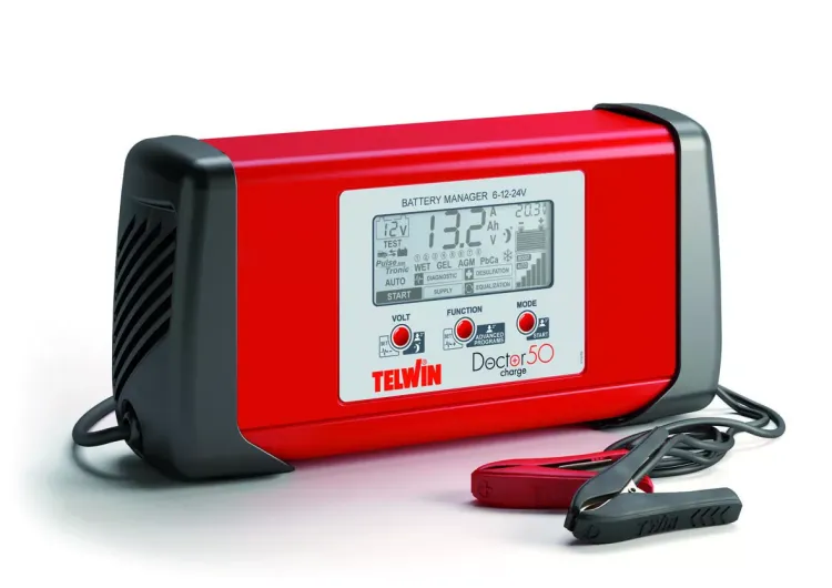 Зарядное устройство DOCTOR CHARGE 50  6V12V24V Telwin купить в Нефтеюганске