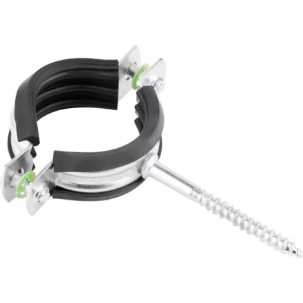 ЗУБР. Хомут трубный оцинкованный, с шурупом, 1 1/4&quot;, 60шт 37854-40-46-60 купить в Нефтеюганске