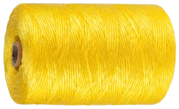 Шпагат ЗУБР d 1,8 мм 60 м 1200 текс 50 кгс желтый полипропиленовый шпагат 50037-060