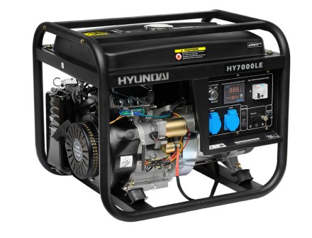 Бензогенератор Hyundai HY 7000LE купить в Нефтеюганске