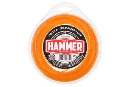 Леска для триммеров HAMMER 216-814 купить в Нефтеюганске