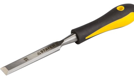 Стамеска с двухкомпонентной ручкой, 18мм, STAYER Profi 18205-18 купить в Нефтеюганске