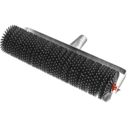 Валик игольчатый ЗУБР &quot;МАСТЕР&quot; по бетону на металлической рамке, под удлинитель, пластмассовые иглы 27мм, 105х400мм 03954-40 купить в Нефтеюганске