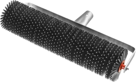 Валик игольчатый ЗУБР &quot;МАСТЕР&quot; по бетону на металлической рамке, под удлинитель, пластмассовые иглы 27мм, 105х400мм 03954-40 купить в Нефтеюганске