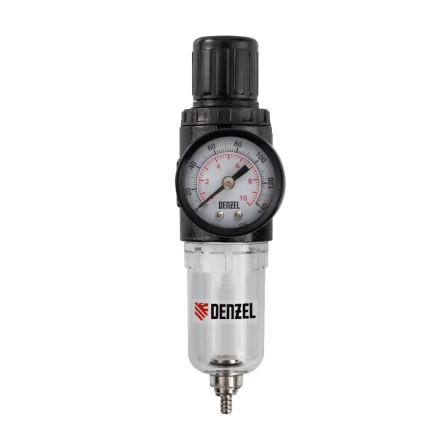 Фильтр-регулятор Denzel FR1500, 10 бар, 1500 л/мин, 1/4&quot;, 57459 купить в Нефтеюганске