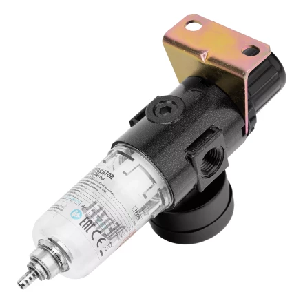 Фильтр-регулятор Denzel FR1500, 10 бар, 1500 л/мин, 1/4&quot;, 57459 купить в Нефтеюганске