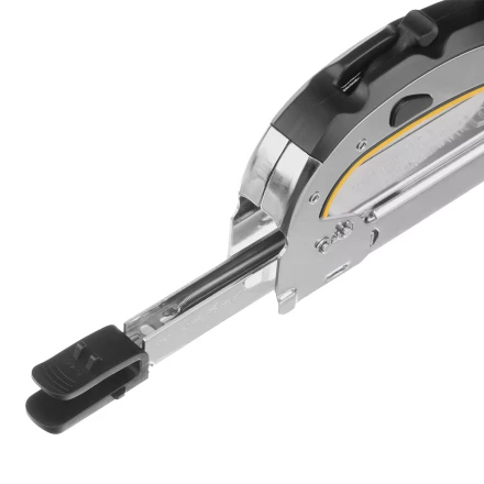 Степлер мебельный Denzel 40211, стальной корпус, быстрая загрузка, регул. силы удара, тип 53, 4-14 мм купить в Нефтеюганске