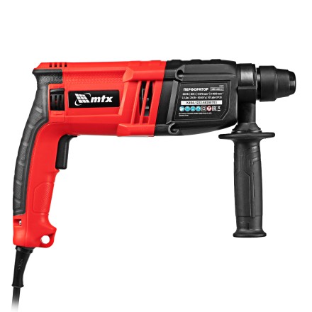 Перфоратор электрический MTX MRH-600-22, SDS-Plus, 600 Вт, 2,2 Дж, 3+1 режима 26682 купить в Нефтеюганске