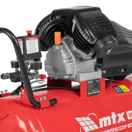 Компрессор воздушный MTX КК-2200/100, 2,2 кВт, 350 л/мин, 100 л, прямой привод, масляный купить в Нефтеюганске