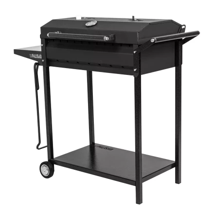 Мангал сварной на колесах Camping Palisad 69686, 662 х 390 х 152/805 мм, сталь 2 мм, кочерга в комплекте, купить в Нефтеюганске