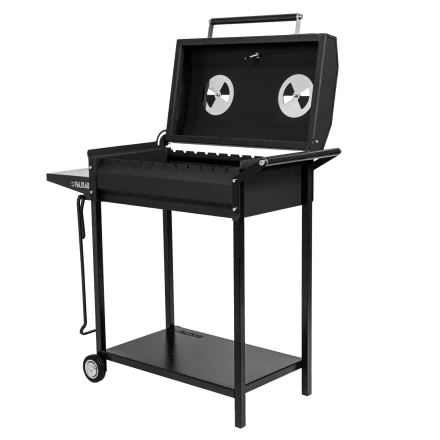 Мангал сварной на колесах Camping Palisad 69686, 662 х 390 х 152/805 мм, сталь 2 мм, кочерга в комплекте, купить в Нефтеюганске